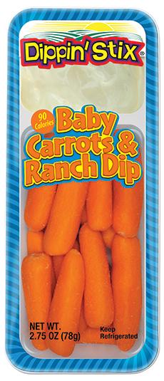 baby carrots and ranch